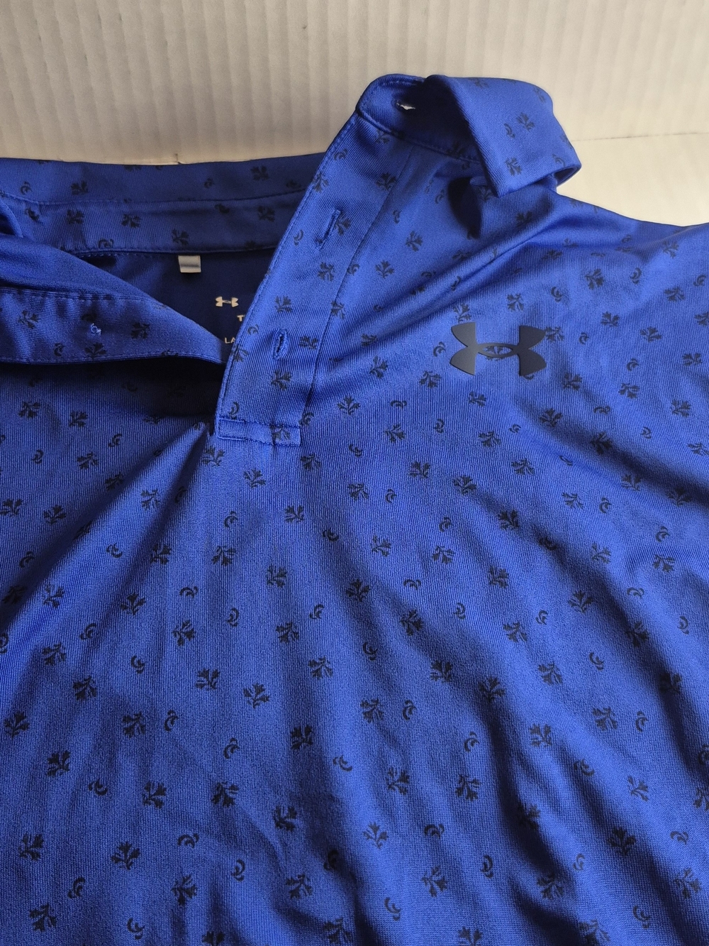 Under Armour Men's Royal Blue Polo Golf polo size Small